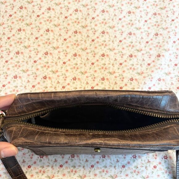 Madewell Moc  Crocodile-Embossed  Camera Bag - Picture 3 of 5